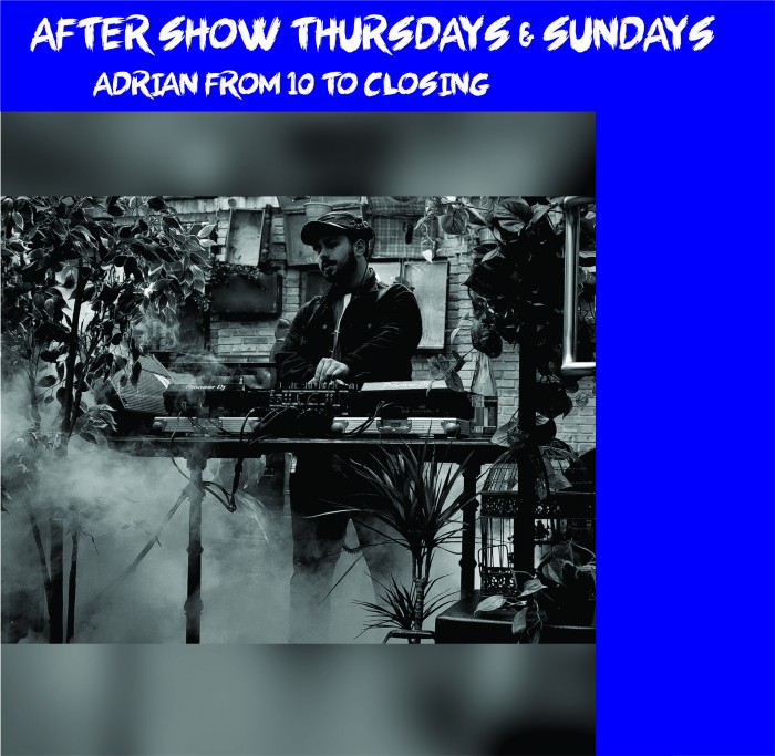 Thursdays and Sundays After Violin DJ Adrian
